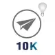 10k offline Telegram members