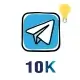 10k real Telegram members
