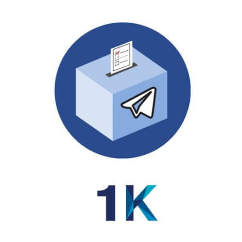 1k Telegram Votes
