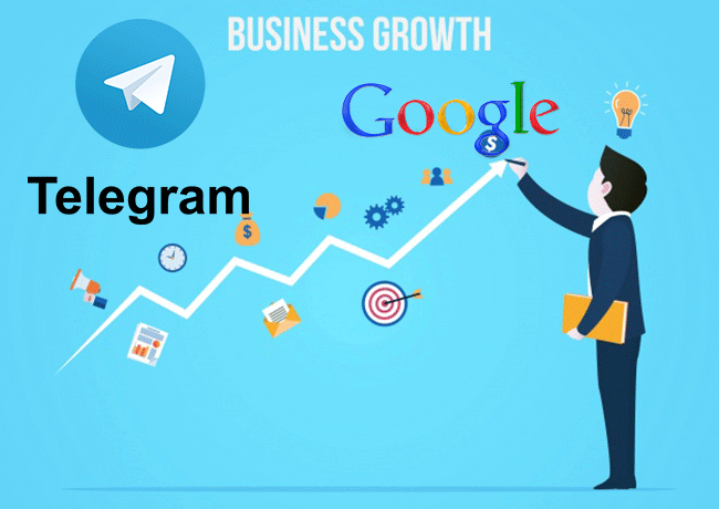 Pendaptaran Saluran Telegram di Google