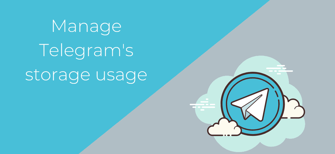 You can clear cache in Telegram and free up storage.