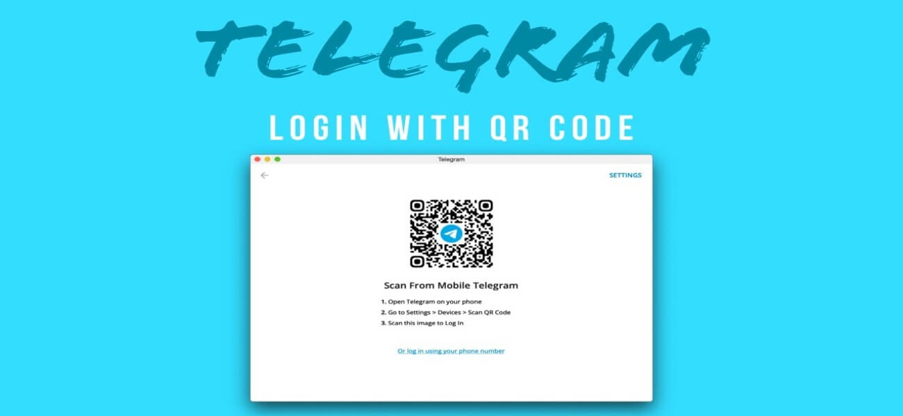 Scan QR Code In Telegram