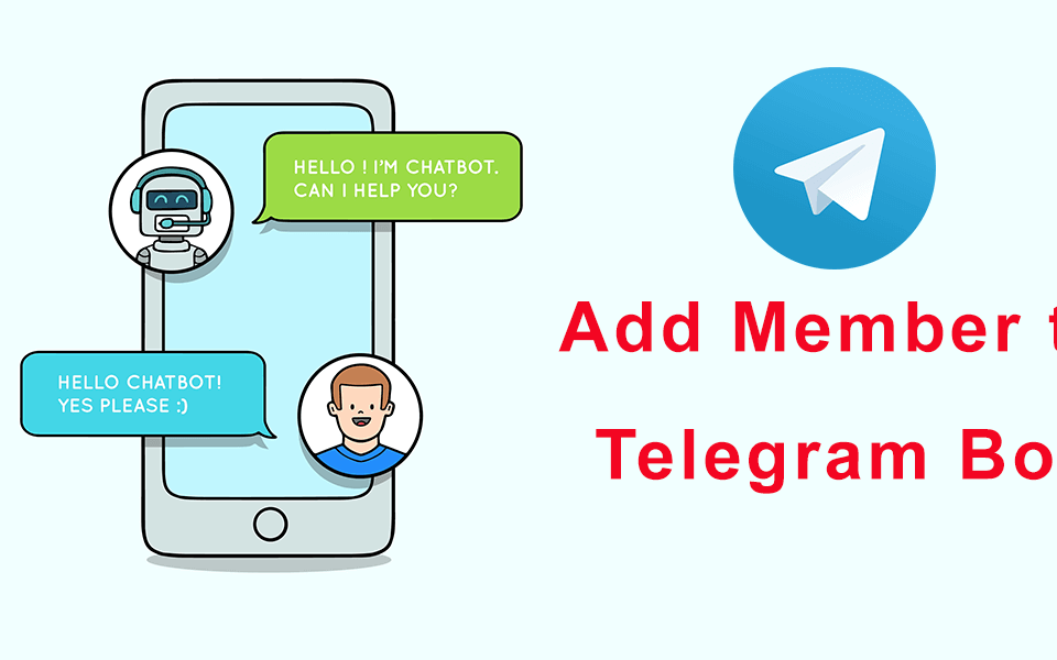 Adăugați un membru la Telegram Bot