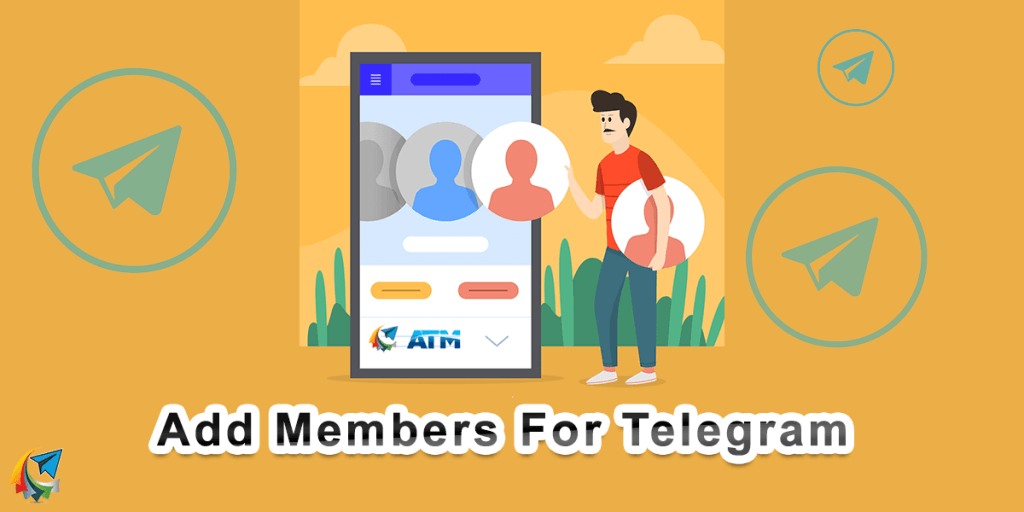 Pridėti telegramos narių