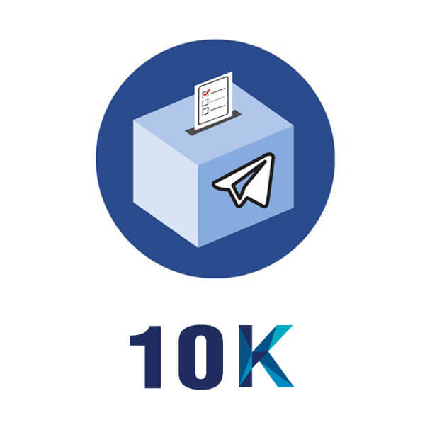 10K голосов в Telegram