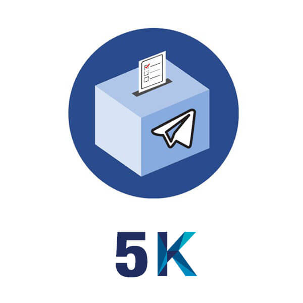 5k टेलीग्राम वोट