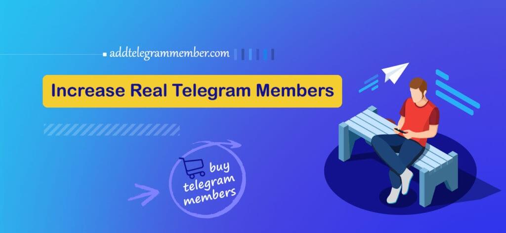 زيادة أعضاء Real Telegram