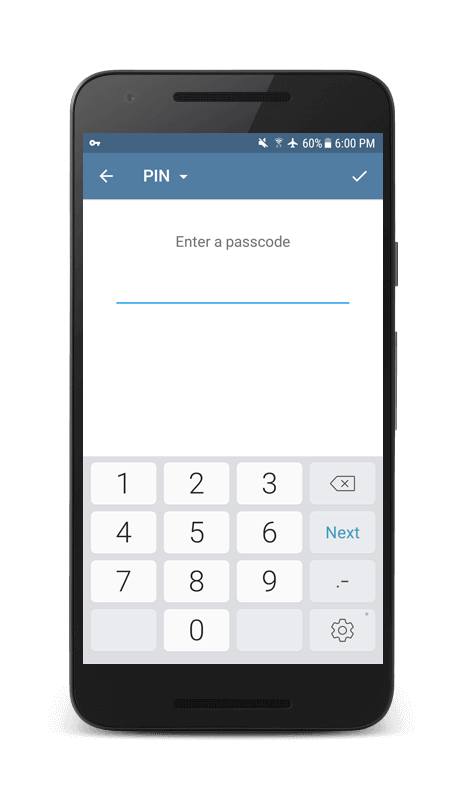 4-digit password