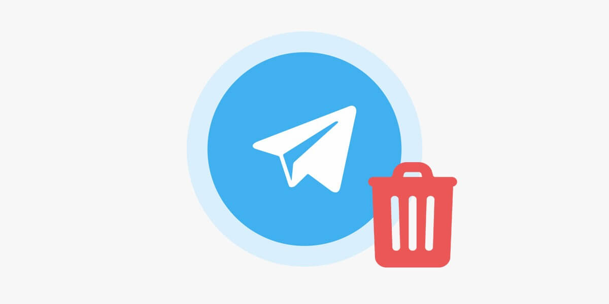 حذف جهة اتصال Telegram