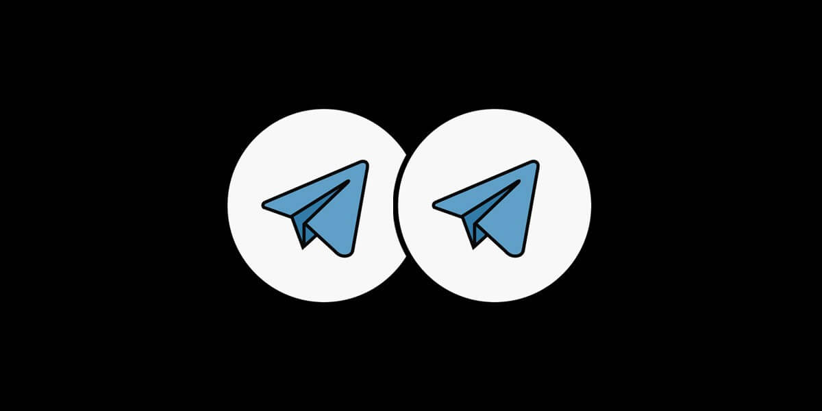 Dy llogari në Telegram