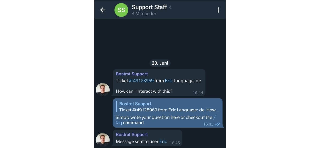 report Telegram bot