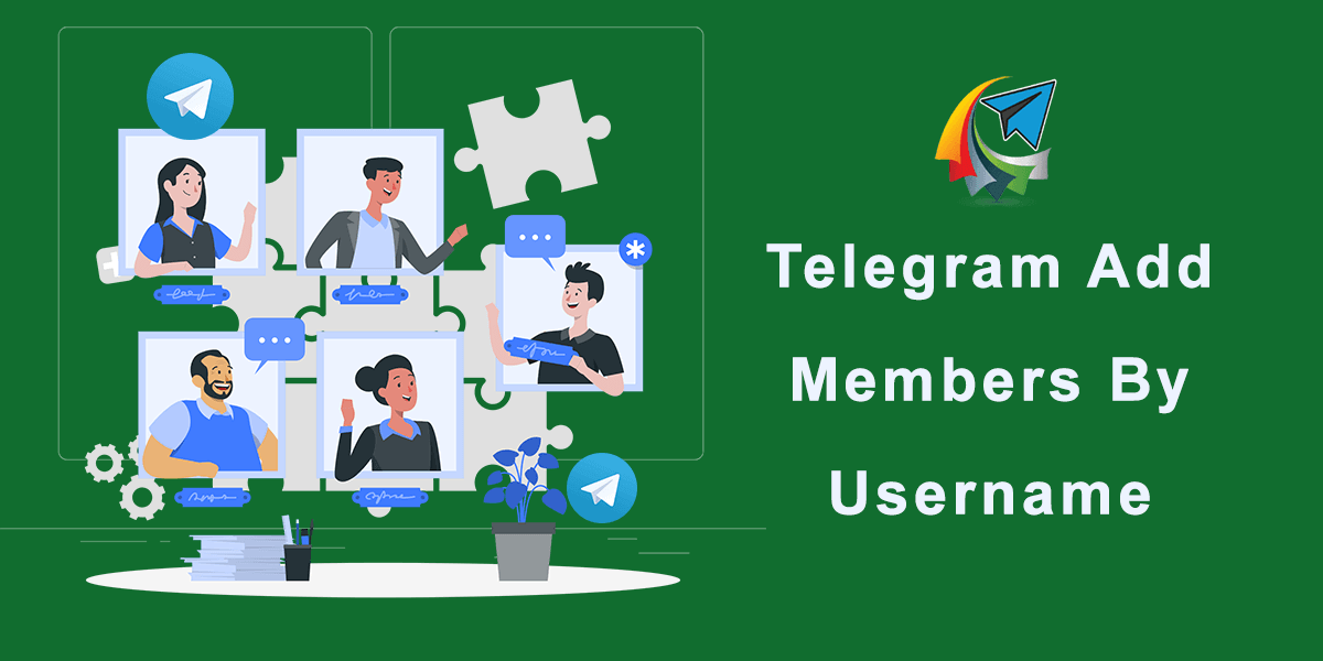 टेलीग्राम में उपयोगकर्ता नाम से सदस्य जोड़ें