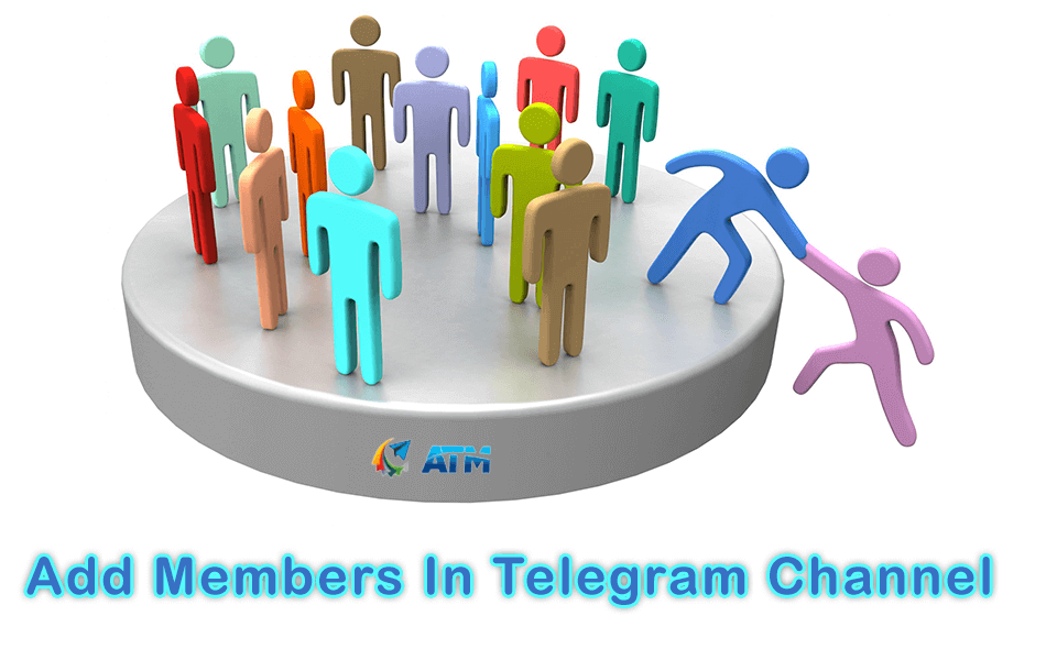 Дадайце ўдзельнікаў у Telegram Channel