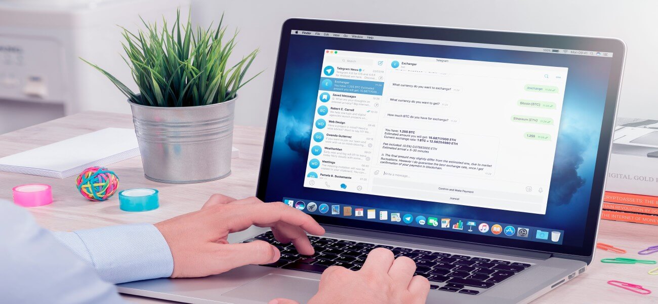 One of the ways for having multiple Telegram account on the computer is to use Telegram web.