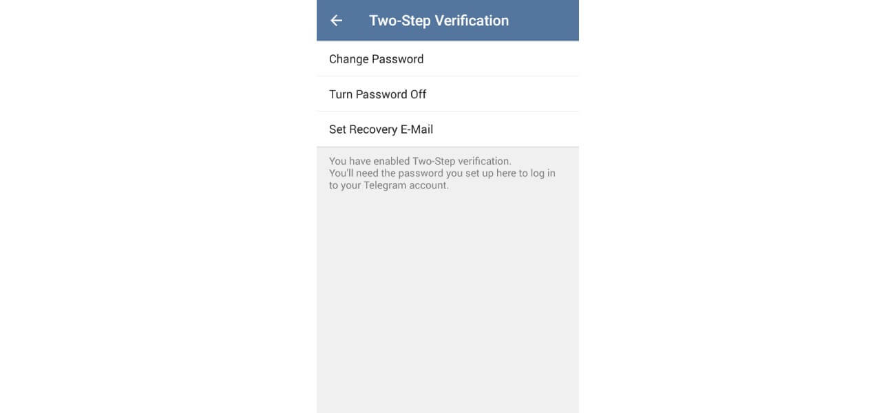 learn how to reset Telegram two-step verification password